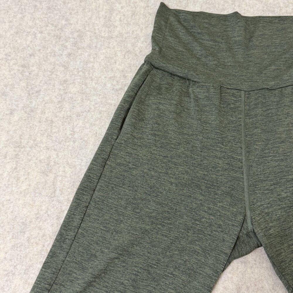 Aerie High Rise Jogger Leggings Green Athletic Lounge Pants Small - Picture 8 of 10